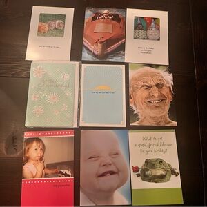 Assorted Greeting Cards Set of 6